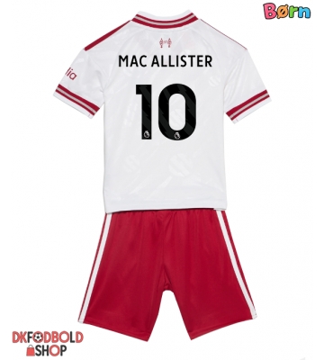 Liverpool Alexis Mac Allister #10 Udebanesæt Børn 2026-27 Kort ærmer (+ korte bukser)